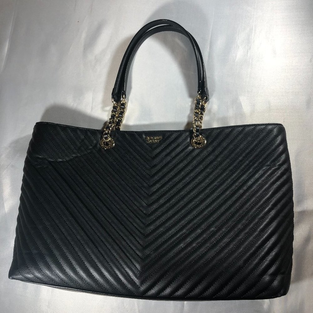 Victoria's Secret Black Tote Bag